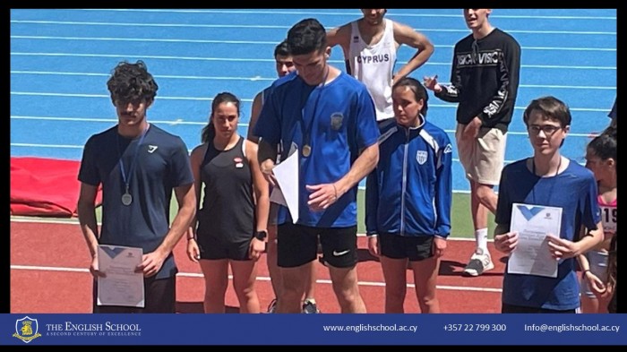 Senior Athletes Achieve Impressive Results at Pancyprian Athletics Schools Competition